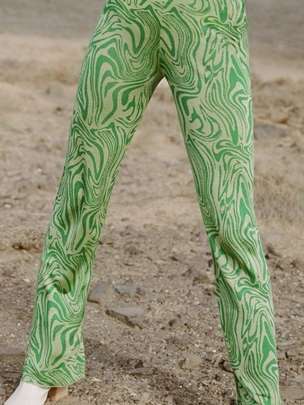 Paloma Wool Green Claudia Pants